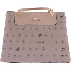 Resim Armine 206 Kadın Omuz Kol Çantası ARMİNE-206-R9033 Vizon 