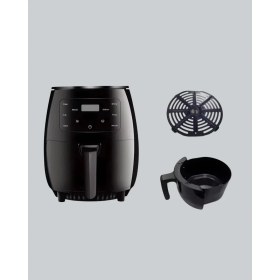 Resim Kaia 2400W Güçlü Airfryer 6l Yapışmaz Hazne Bulaşık Makinesi Uyumlu 