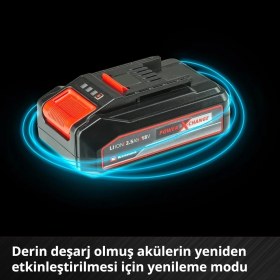 Resim Depolife Einhell Şarjlı Matkap İçin Yedek Batarya 18V Volt Şarjlı Makine Aküsü 5 Pil Grubu 2,5 Amper 