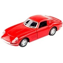Resim Die Cast 1:32 Klasik Spor Çek Bırak Araba Kırmızı 