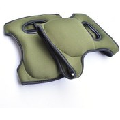 Resim Eva Bahçe Dizlik Yüksek Yoğunluklu Koruma Diz Çökme Yastığı Yeşil 