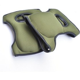 Resim Eva Bahçe Dizlik Yüksek Yoğunluklu Koruma Diz Çökme Yastığı Yeşil 