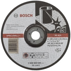 Resim Bosch Expert For Inox Taşlama Diski 180 x 6.0 MM - 2608600540 