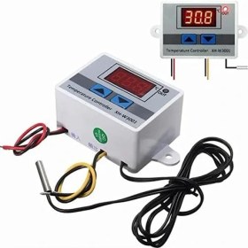 Resim Ac 220V Dijital Termostat Kuluçka Pet Akvaryum Isıtıcı Soğutucu Kazan Dondurucu Buzdolabı Kaynatıcılar Kontrol Cihazı 