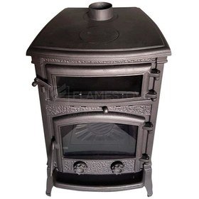 Resim Flame Stove Sirius Maxi 4 Döküm Soba 