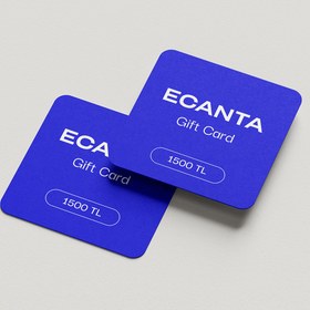 Resim ECANTA Hediye Kartı - ₺1500 