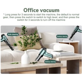 Resim Genel Markalar Mini Vakumlu Type C Şarjlı Araç Süpürgesi El Süpürgesi Şarjlı Çok Fonksiyonlu 