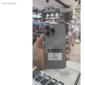 Resim Apple iPhone 16 Pro Max İkinci El TR | 256 GB | Natürel Titanyum 