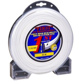 Resim Fırst Tırpan Misinası Misina 3.5Mm 46M Beyaz 6 Köşe 