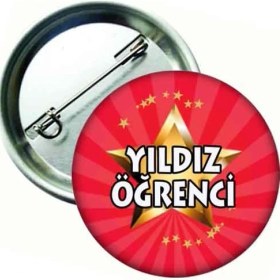 Resim Hediye Panayırı Yıldız Öğrenci Rozeti 20'li 
