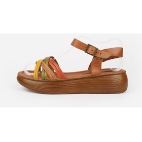 Resim Kuum London Orthopedix K8410 Hakiki Deri Kadın Sandalet 001 
