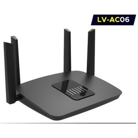 Resim Concord Access Poınt Pıx-lınk Lv-ac06 2.4/5ghz 1200mbps 1 Wan+3 Lan Router 
