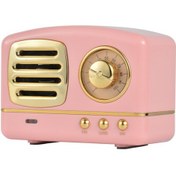 Resim Geeroyoo Kablosuz Bluetooth Hoparlör Aynalı Çalar Saat Tf Kart/usb/fm Radyo/aux Süper Bass Taşınabilir Hoparlör İphone Android Uyumlu Pc Jzr-gy 