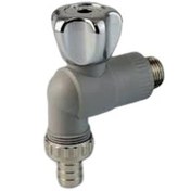 Resim Kalde Plastik Gövdeli Bahçe I Çamaşır Musluğu 1/2 