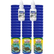 Resim Turtle Sticks 36x100ml Kutu Kaplumbağa Yemi ve 2 Multivitamin 