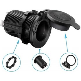 Resim Oto Çakmak Fiş Çakmaklık Dişi Pano Tip 30Mm Şase Monteli 50 Adet 