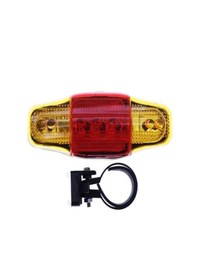 Resim Knitex Bisiklet Arka Stop Sinyalli Ktx296 2823-2 Adet Sarı 