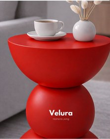 Resim Maco Yan Sehpa - Kırmızı Kırmızı 