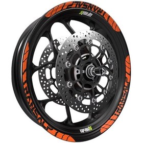 Resim Honda Transalp Jant Şeridi Turuncu 