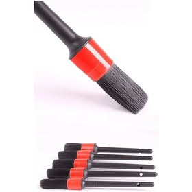 Resim 5 Adet Detay Araç Içi Oto Temizleme Fırçası Seti 