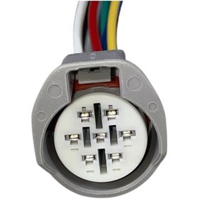 Resim 7 PİN OTO ELEKTRİK TESİSAT SOKETİ 7YC008 ANKARA KLİPS 