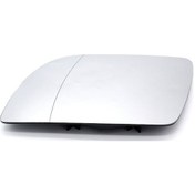 Resim Volkswagen Polo 9n 2001-2005 Sol Oto Geribakım Aynası Camı - Isıtma Yok - Direk Değişim - Dayanıklı Malzeme 