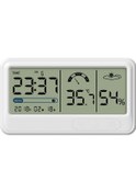 Resim Skycity Usb Şarjlı Ev Tipi Lcd Dijital Nem Ve Sicaklık Ölçer Beyaz Takvim, Alarm, Masaüstü/duvar Kurulumu Ys201 