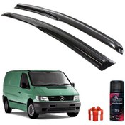 Resim Caraks Mercedes Vito Mügen Cam Rüzgarlığı 1996-2003 Arası 2li Takım + Koku 