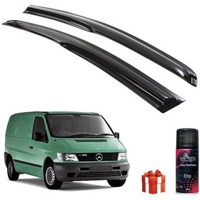 Resim Caraks Mercedes Vito Mügen Cam Rüzgarlığı 1996-2003 Arası 2li Takım + Koku 