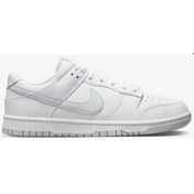 Resim Nike Dunk Low Retro Erkek Beyaz Günlük Ayakkabı 