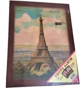 Resim Cmf Kutulu Fotoğraf Albümü 10x15 200'lük Eyfel Desenli-çerçeve Hediyeli 