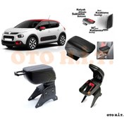 Resim Citroen C3 16 Üzeri Uyumlu Kol Dayama Ve Kolçak Sürgülü 