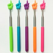 Resim Renkli teleskopik okuma çubuğu, öğretim işaretçisi, çoklu renk seçenekleri, küçük parmak okuma çubuğu, eğitici araç, öğretmen yardımcı aracı, ebeveyn-öğretmen öğrenme çubuğu, kitap ve okuma çubuğu 