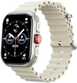 Resim Havit M9068 Akıllı Saat 2.01” AMOLED, Metal Kasa, Bluetooth 5.4, IP68 Su Geçirmezlik (Titanyum) 