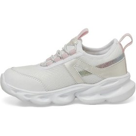 Resim Kinetix Sırıus Lıght 4fx Beyaz Kız Çocuk Slip On 000000000101513482 Beyaz - Pembe 