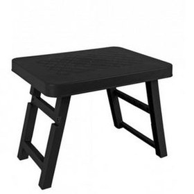 Resim Katlanabilir Masa, Kamp Masası, Plastik Sehpa, Kamp Sehpası Antrasit 