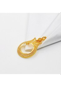 Resim 14 Ayar Lale Yarım Altın Çerçevesi 