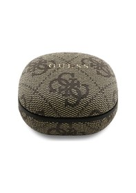 Resim Guess 4G Script Desenli Metal Logolu Bluetooth 5.4 Kulak İçi Kulaklık 