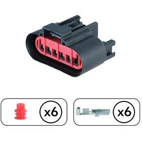 Resim Pedal Bağlantı Soketi 6 Pin Kablosuz 