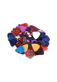 Resim Dadi Pp100 Karışık Gitar Penası Seti Farklı Kalınlık Seçenekleri Kaymaz Mat Yüzey 