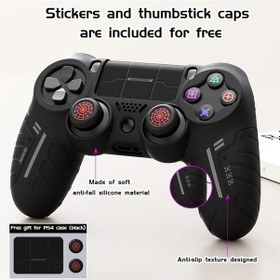 Resim Sunshine022 Ps4/ps5/xbox Kontrolcü Kılıfı - Kaymaz Ter Tutmaz Tasarım + Çubuk Kapakları 