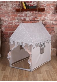 Resim Rüya Evi Çocuk Oyun Çadırı- Gri 
