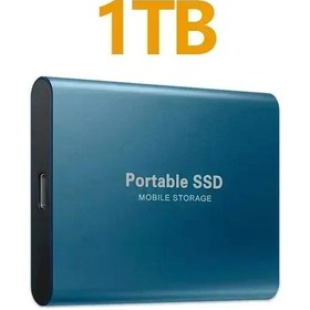 Resim Harici Sabit Disk 1tb 2tb Yüksek Hızlı Sabit Disk Usb3.1 Type-c Katı Hal Blue 1tb Diğer 