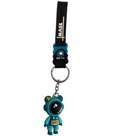 Resim SIFIR312 Uzaylı Ufo Karakter Silikon Anahtarlık Çanta Süsü 