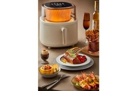 Resim 6 Litre Otomatik Karıştırıcı Airfryer ile Sağlıklı Pişirme 