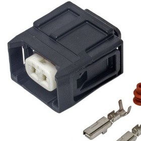 Resim Yakıt Pompası Enjektör Soketi 2 Pin Kablosuz 