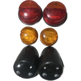 Resim Ford Traktör 3000-5000 Stop ve Ön Park Lambası ve Alt Plastiği TK 