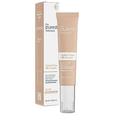 The Purest Solutions Kuru ve Karma Ciltler İçin Yoğun Nemlendirici BB Krem 50+SPF 40 ml (Orta-Koyu Ton) - Gratis Fiyatı ve Özelliklerı - Badem
