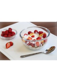 Resim Glasslock Yuvarlak Cam Saklama Kabı 1000 Ml Çok Renkli 