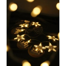 Resim SHC4200 Mey Ithalat® Ramazan Hilal ve Yıldız LED Işık 3 Metre Enerji Tasarruflu A++ 